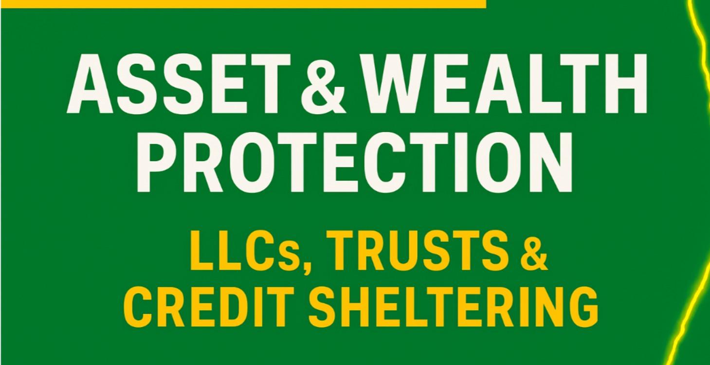 Wealth Protection-LLCs, Trusts & Credit Sheltering