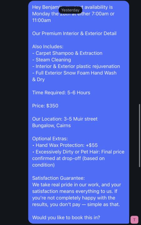 Our sales process is simple 