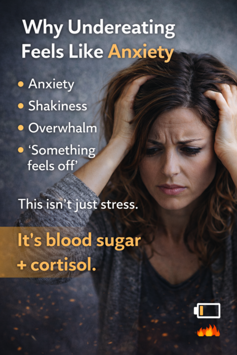 🔥 Why Undereating Feels Like Anxiety