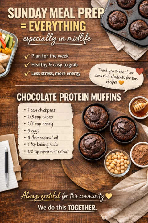 SUNDAY PREP = EVERYTHING (especially in midlife)