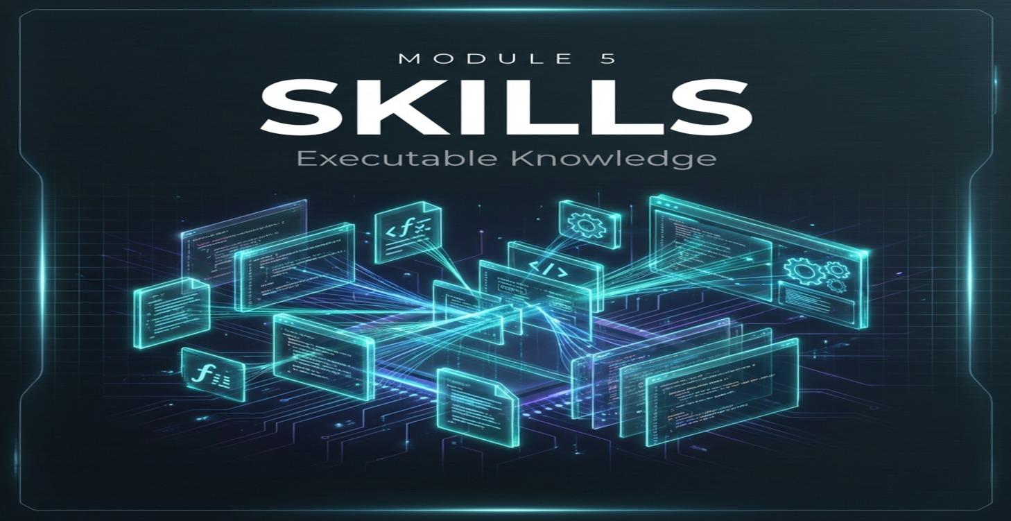 Skills: Executable Knowledge