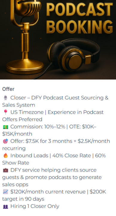 Job Posting HIGHLIGHT for Nov 17th