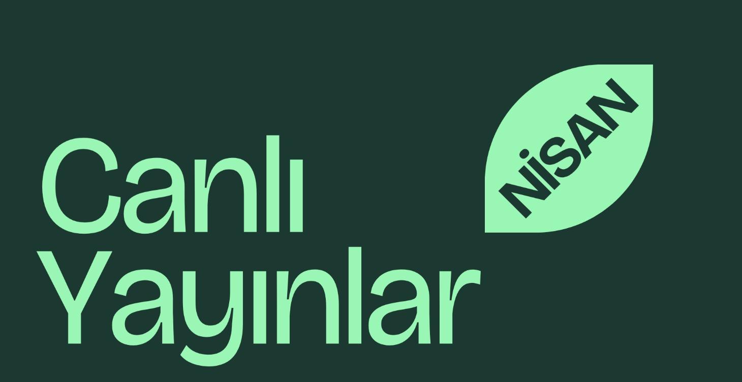 Canlı Yayınlar | Nisan 26