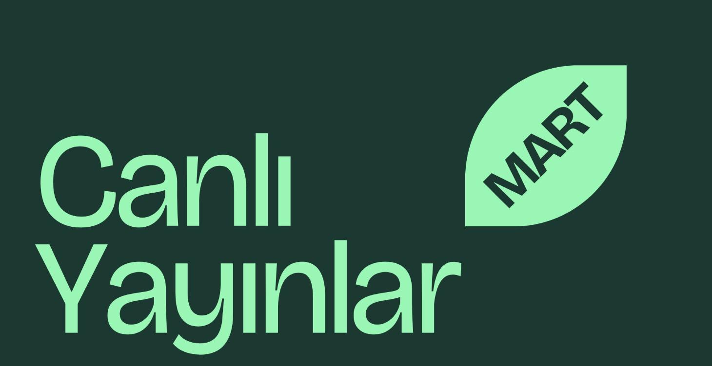 Canlı Yayınlar | Mart 26