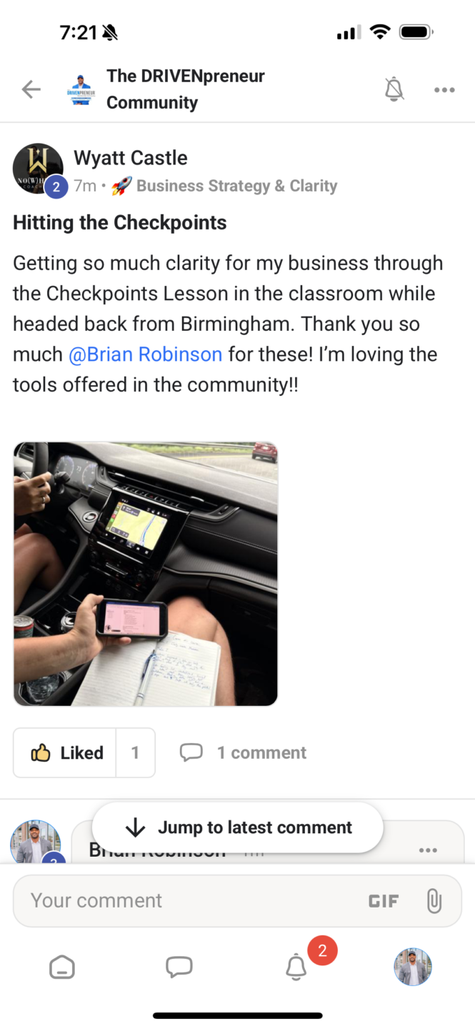 The DRIVENpreneur Community