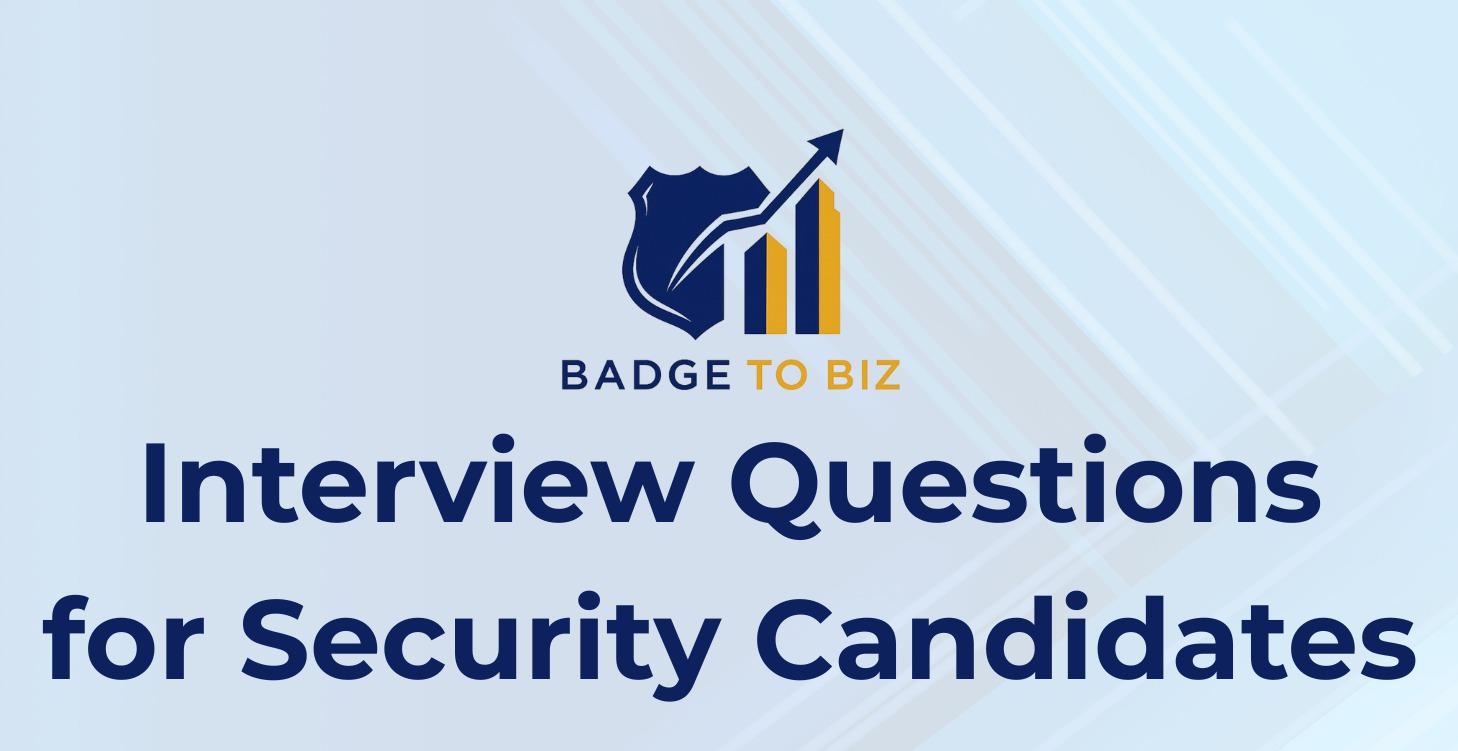 Security Candidate - Interview Questions