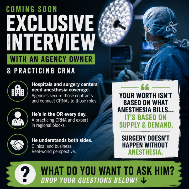 Anesthesia Agency Owner Q+A