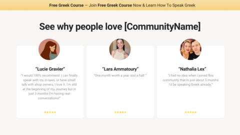 Free Greek Course gallery image