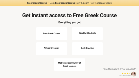 Free Greek Course gallery image