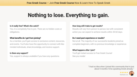 Free Greek Course gallery image