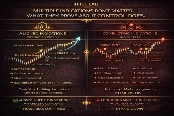 Multiple Indications Meaning When Trading ICC
