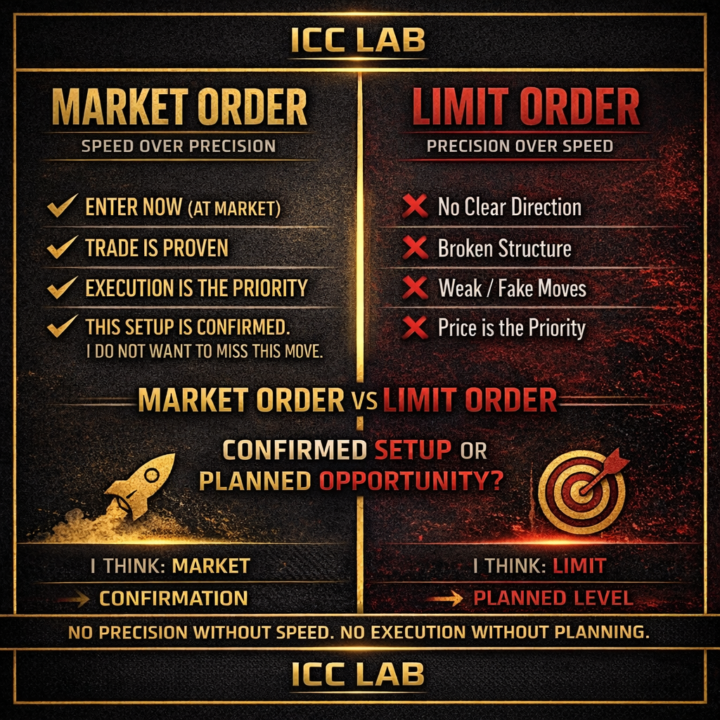 ⚔️ MARKET vs LIMIT ORDERS (IN PAPER TRADING)