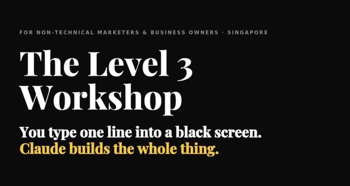 Level 3 Workshop