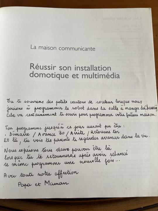 1 ton of love in a book about the connected home ❤️