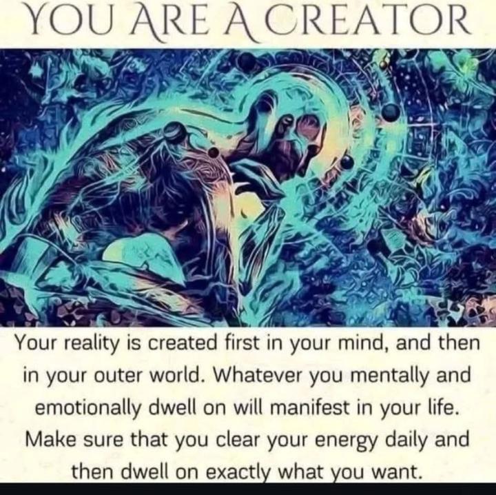 Imagination = creation 