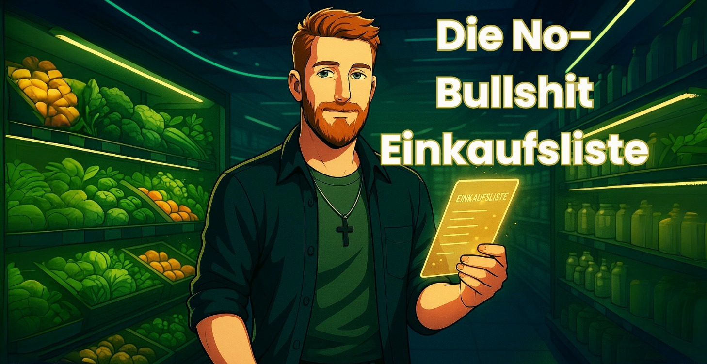 🌿 Tag 1 – Die No-Bullshit Einkaufsliste