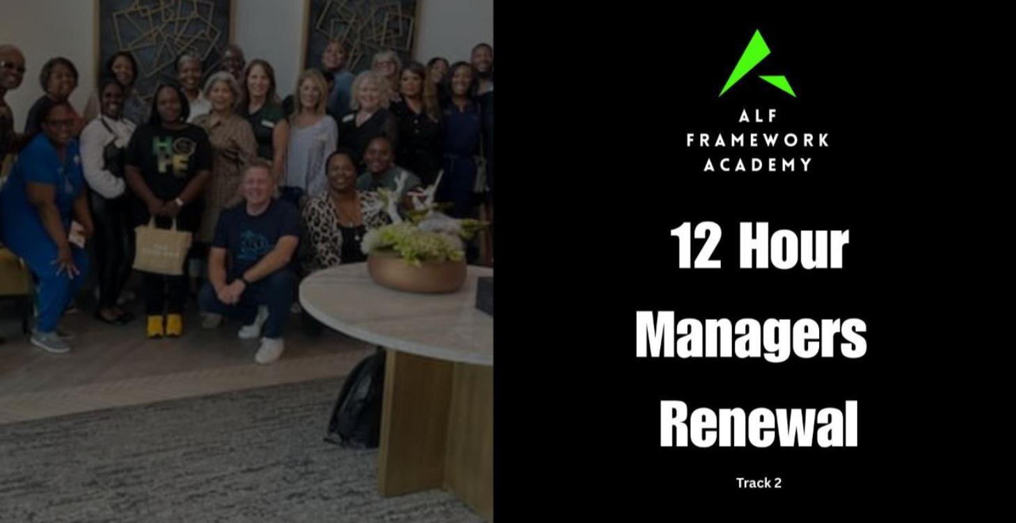 12 HOURS MANAGER'S RENEWAL COURSE ( OPTION 2)