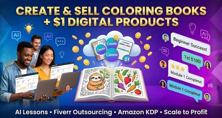 Coloring Books & $1 Products