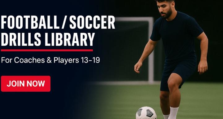 Football/Soccer Drills library