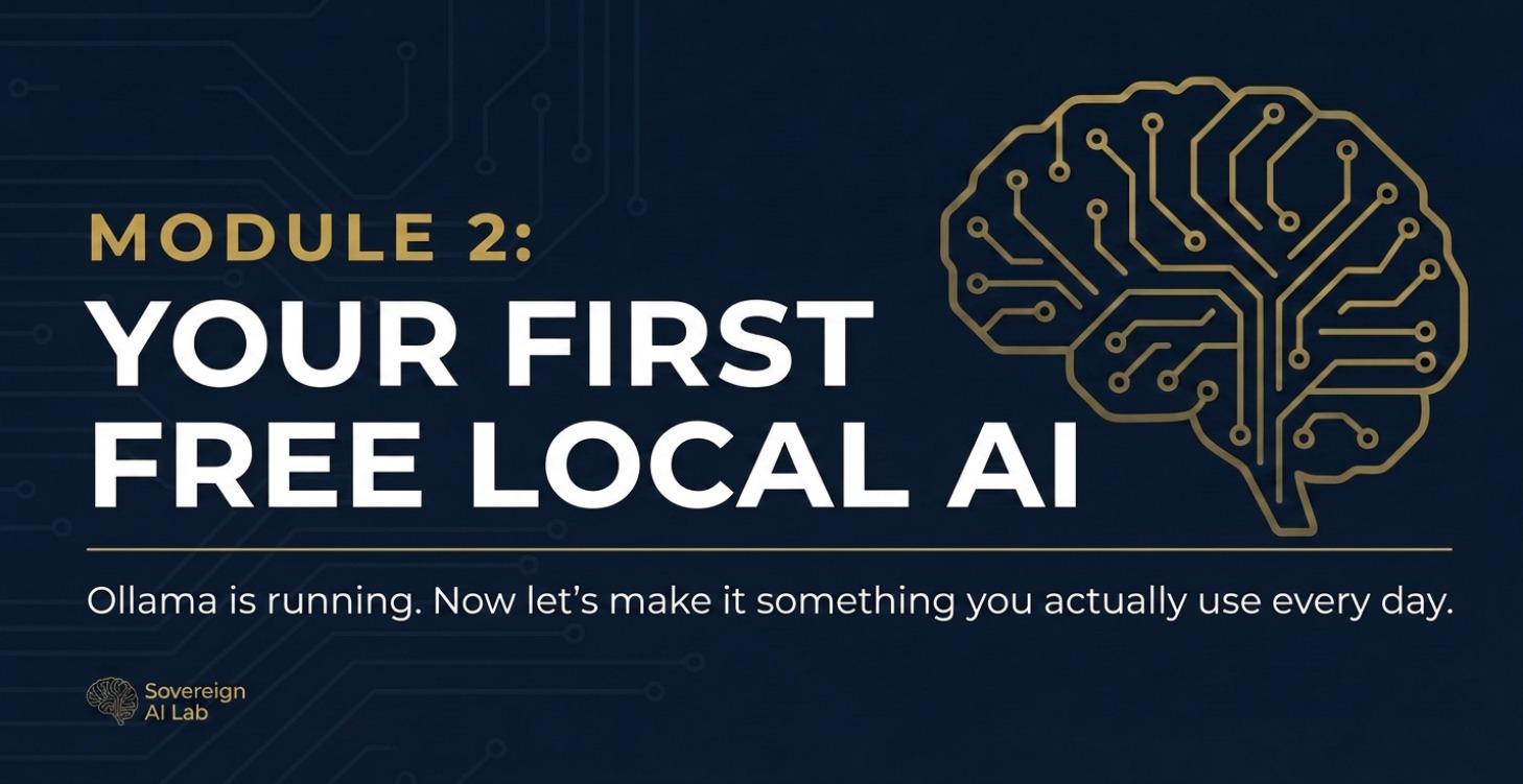 Your First Free Local AI Tools