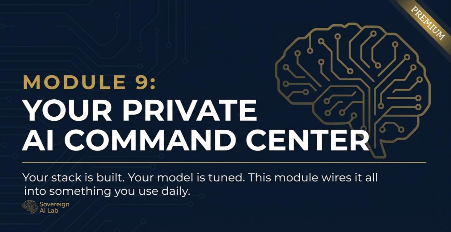 Your Private AI Command Center