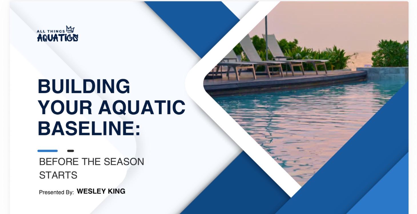 All Things Aquatics - pool openings