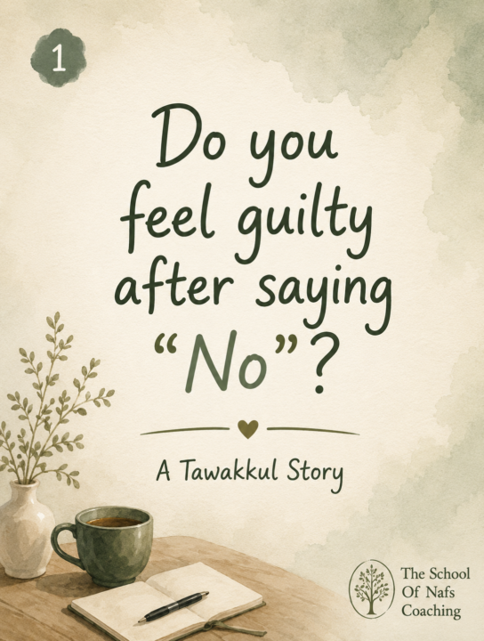 Do you feel guilty after saying “No”?