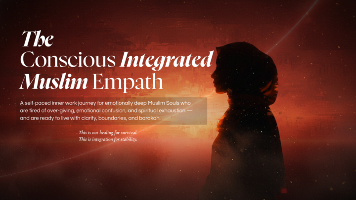 A New Course Is Now Open - The  conscious Integrated Muslim Empath