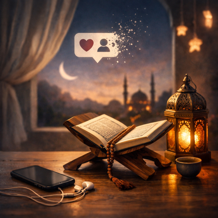 Ramadan Reflection: Detaching from Social Media to Attach to Allah