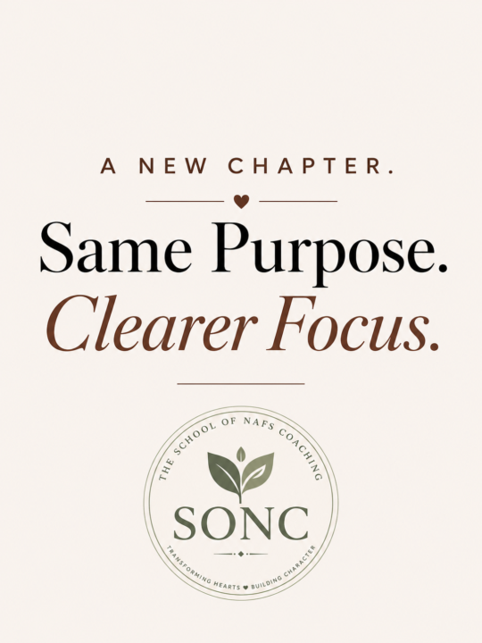 Refining My Coaching Focus