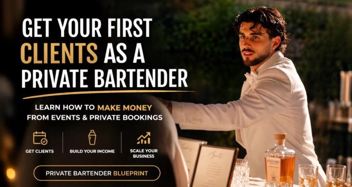 Private Bartender Blueprint
