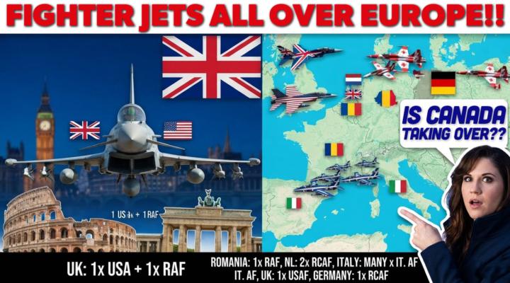 Fighter Jets All Over Europe!