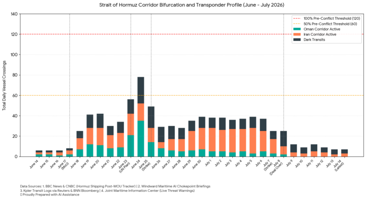 Latest Hormuz traffic