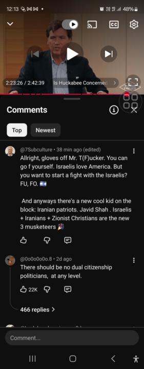 Gloves off Mr. T(F)ucker 