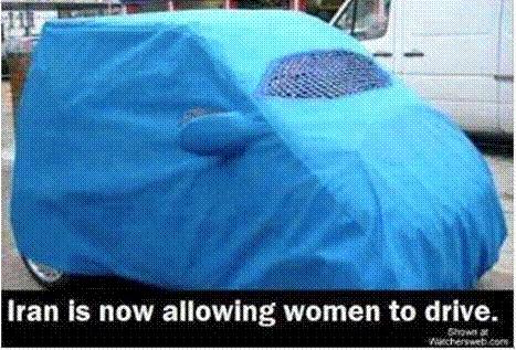 Moslem women drivers