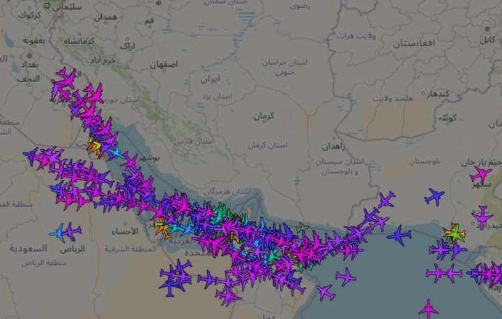 Iranian Airspace is closed