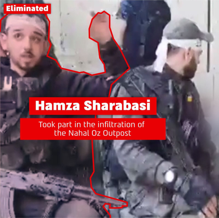 INCREDIBLE: IDF Released Photo of Eliminated Terrorist in Shelter on Oct. 7