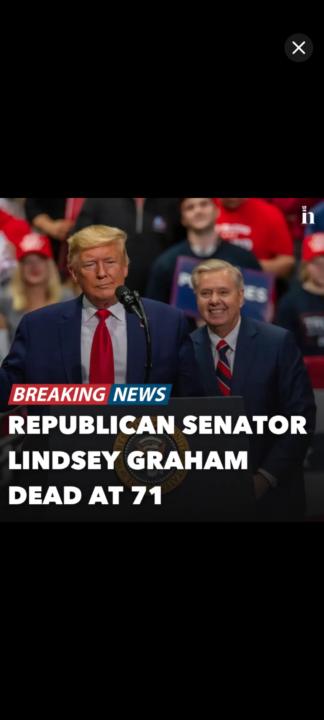 Lindsey Graham, protector of Israel and American patriot has passed