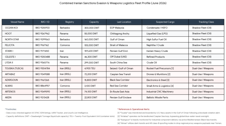 Shadow fleet report