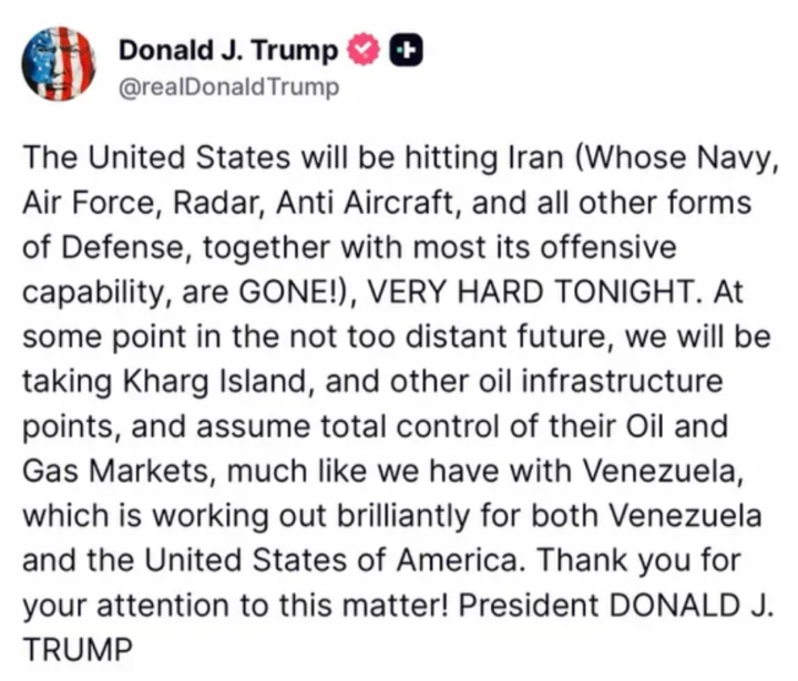 President Trump planning to Take Kharg Island! 