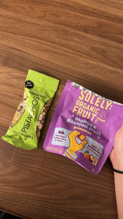 No cooking needed balanced snack idea