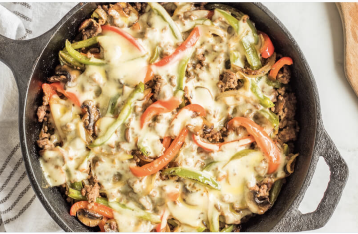 Cheesesteak Skillet