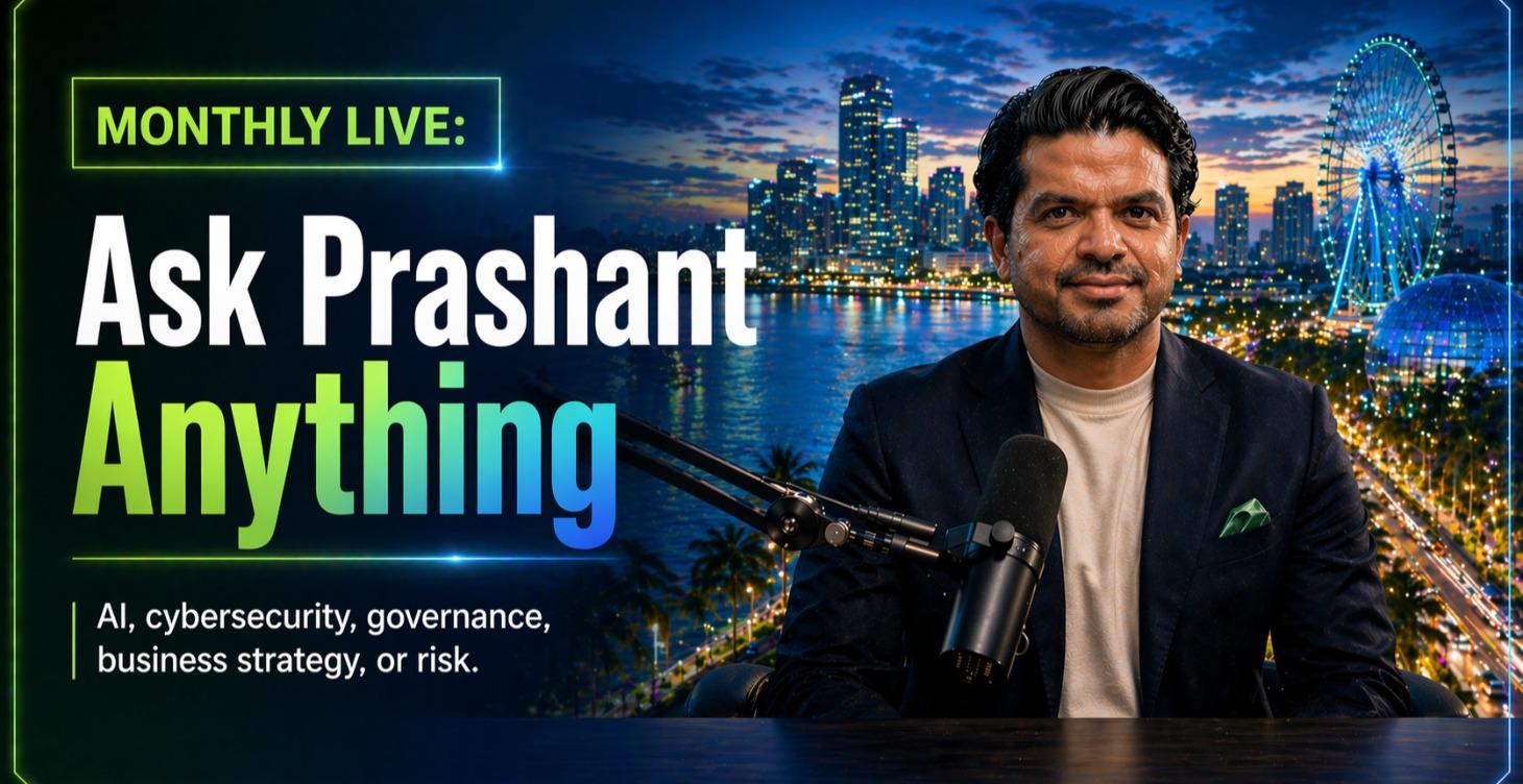 Live Monthly: Ask Prashant Anything