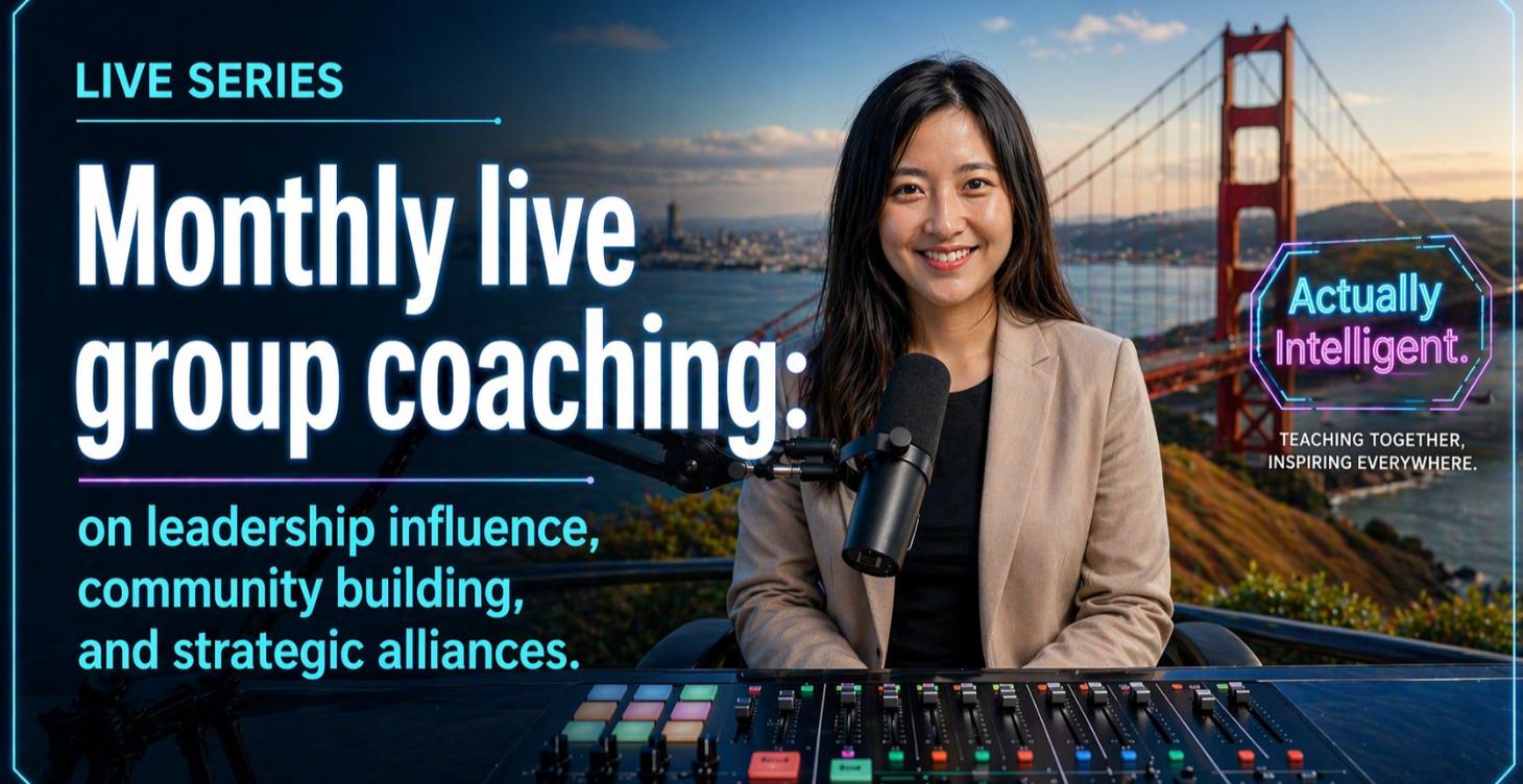 Monthly Live Group Coaching with Shamane Tan