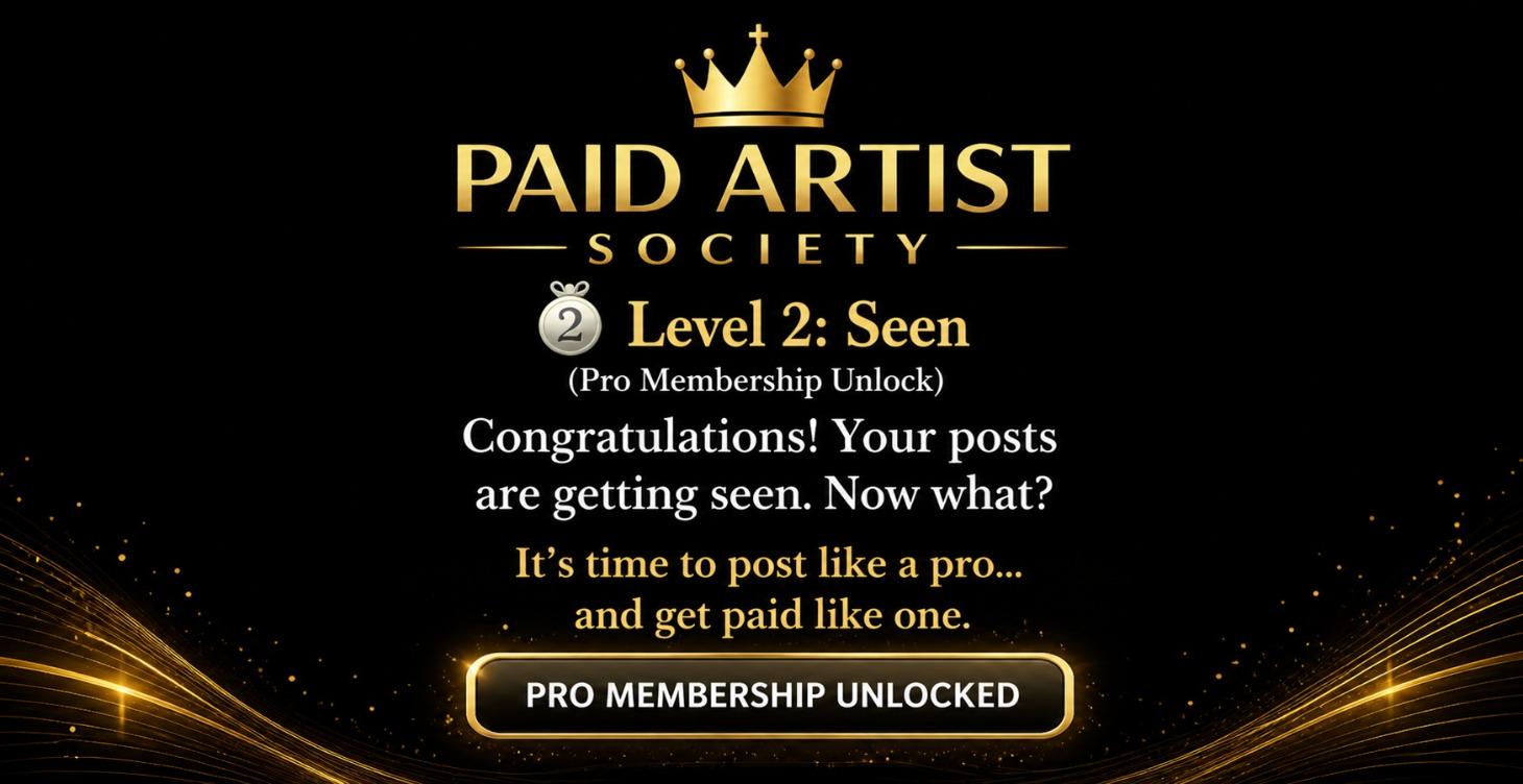 🥈 Level 2: Seen (Premium Membership Unlock)