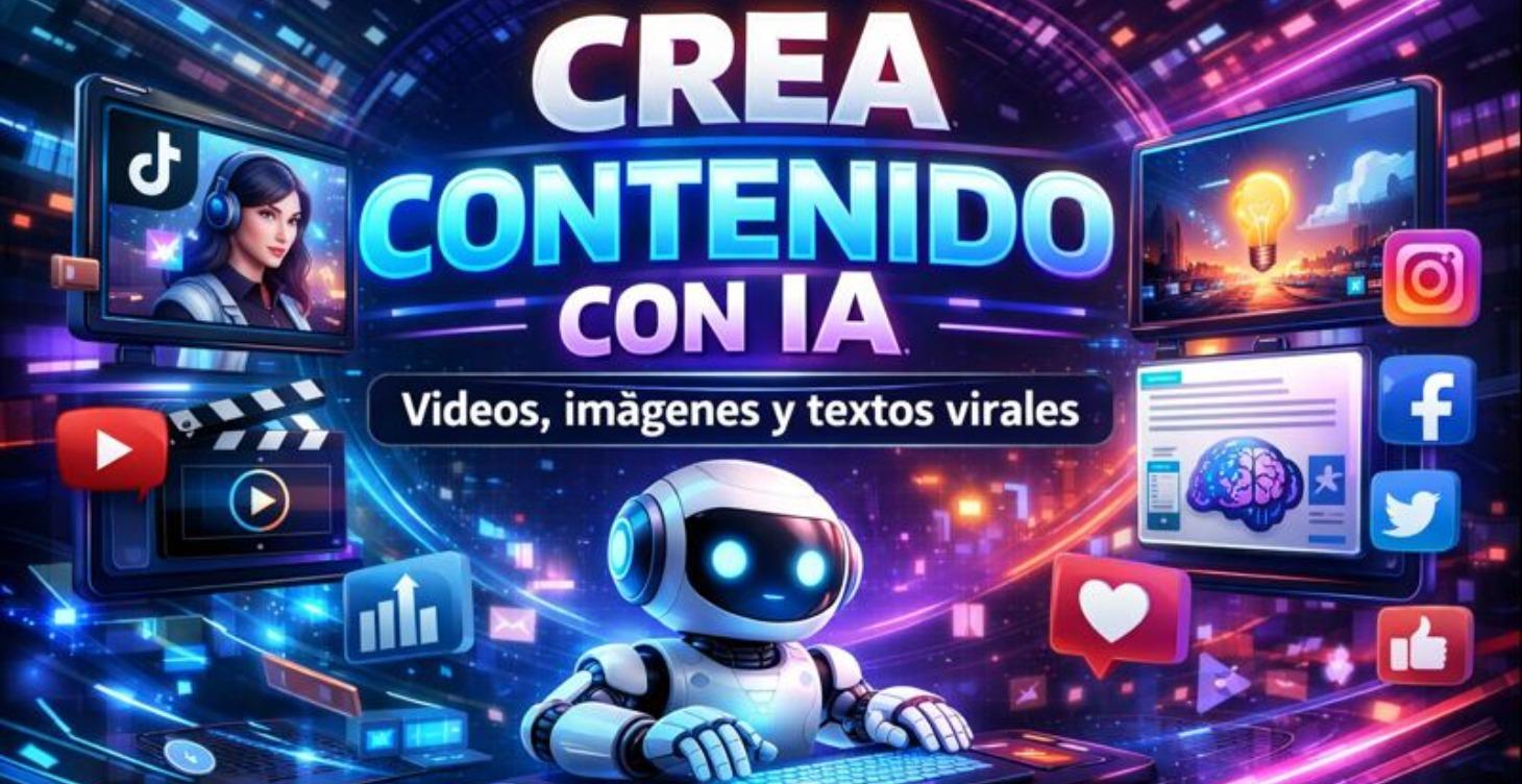 Crea Contenido Con IA