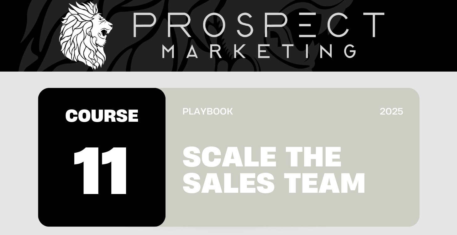 Scale The Sales Team