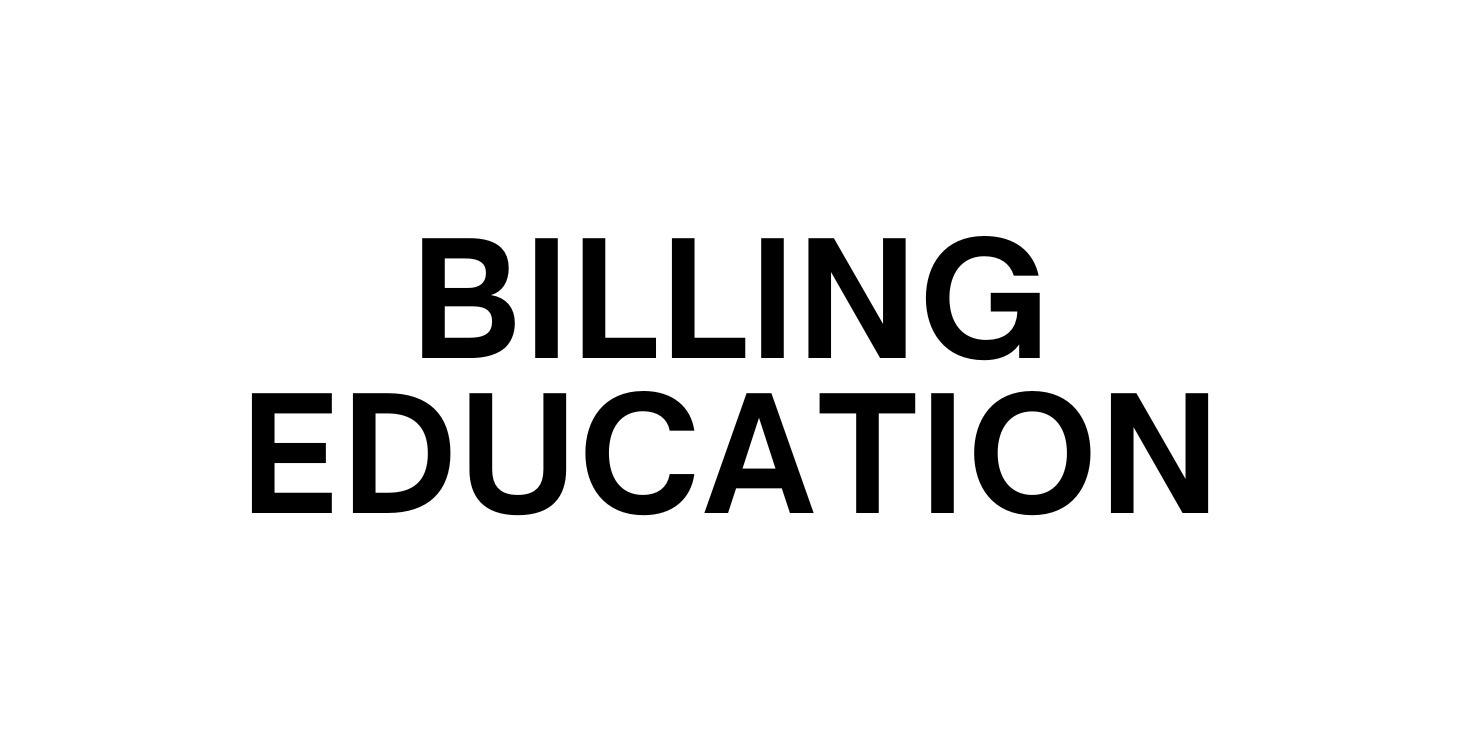 Billing Education
