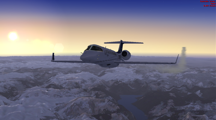 My Flight From CYVR - CYXT In The Learjet 45