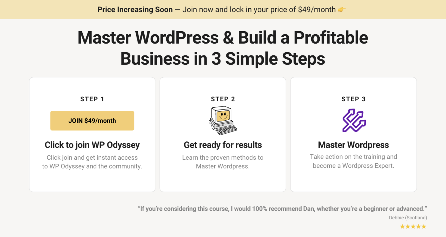 WordPress Odyssey